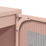 Casa si Gradina - Mobilier - Comode si corpuri - Comode - Dulap, roz, 36x39x107 cm, otel laminat la rece - Infinity.ro