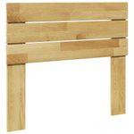 Casa si Gradina - Mobilier - Paturi si accesorii - Accesorii paturi - Tablie de pat 90 cm din lemn masiv de stejar - Infinity.ro