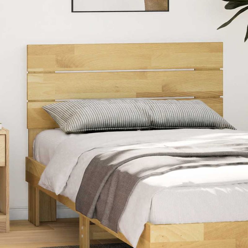 Casa si Gradina - Mobilier - Paturi si accesorii - Accesorii paturi - Tablie de pat 90 cm din lemn masiv de stejar - Infinity.ro