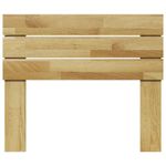 Casa si Gradina - Mobilier - Paturi si accesorii - Accesorii paturi - Tablie de pat 90 cm din lemn masiv de stejar - Infinity.ro