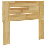 Casa si Gradina - Mobilier - Paturi si accesorii - Accesorii paturi - Tablie de pat 90 cm din lemn masiv de stejar - Infinity.ro