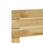 Casa si Gradina - Mobilier - Paturi si accesorii - Accesorii paturi - Tablie de pat 90 cm din lemn masiv de stejar - Infinity.ro