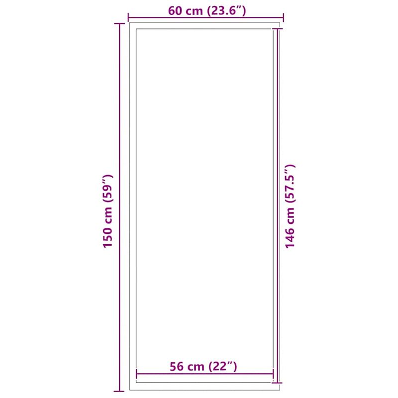 Casa si Gradina - Textile si covoare - Covoare - Covorase intrare - Pres gri 60x150 cm - Infinity.ro
