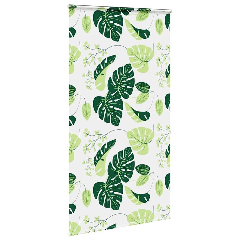 Casa si Gradina - Textile si covoare - Rulouri si jaluzele - Jaluza cu role de dus cu caseta 140x240 cm latime materiala, frunze verzi - Infinity.ro