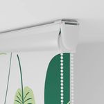 Casa si Gradina - Textile si covoare - Rulouri si jaluzele - Jaluza cu role de dus cu caseta 140x240 cm latime materiala, frunze verzi - Infinity.ro