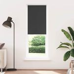 Casa si Gradina - Textile si covoare - Rulouri si jaluzele - Jaluza cu role opace negru 70x230 cm latime material 65,7 cm - Infinity.ro