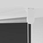 Casa si Gradina - Textile si covoare - Rulouri si jaluzele - Jaluza cu role opace negru 140x230 cm Latime material 136,6 cm - Infinity.ro
