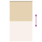 Casa si Gradina - Textile si covoare - Rulouri si jaluzele - Jaluza cu role opace bej 140x230 cm Latime material 136,6 cm - Infinity.ro