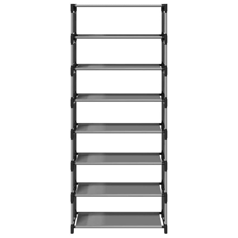 Casa si Gradina - Mobilier - Organizare si depozitare - Organizator incaltaminte - Suport pantofi cu 8 niveluri, gri 54x28x124 cm, netesut - Infinity.ro