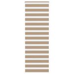 Casa si Gradina - Textile si covoare - Rulouri si jaluzele - Jaluzea tip zebra 85x200 cm latime tesatura 80,9 cm poliester, sand brown - Infinity.ro