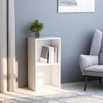 Casa si Gradina - Mobilier - Biblioteci si rafturi - Biblioteci - Biblioteca, alb, 40x30x76,5 cm, lemn prelucrat - Infinity.ro