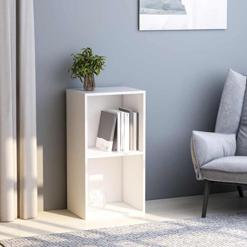 Casa si Gradina - Mobilier - Biblioteci si rafturi - Biblioteci - Biblioteca, alb, 40x30x76,5 cm, lemn prelucrat - Infinity.ro