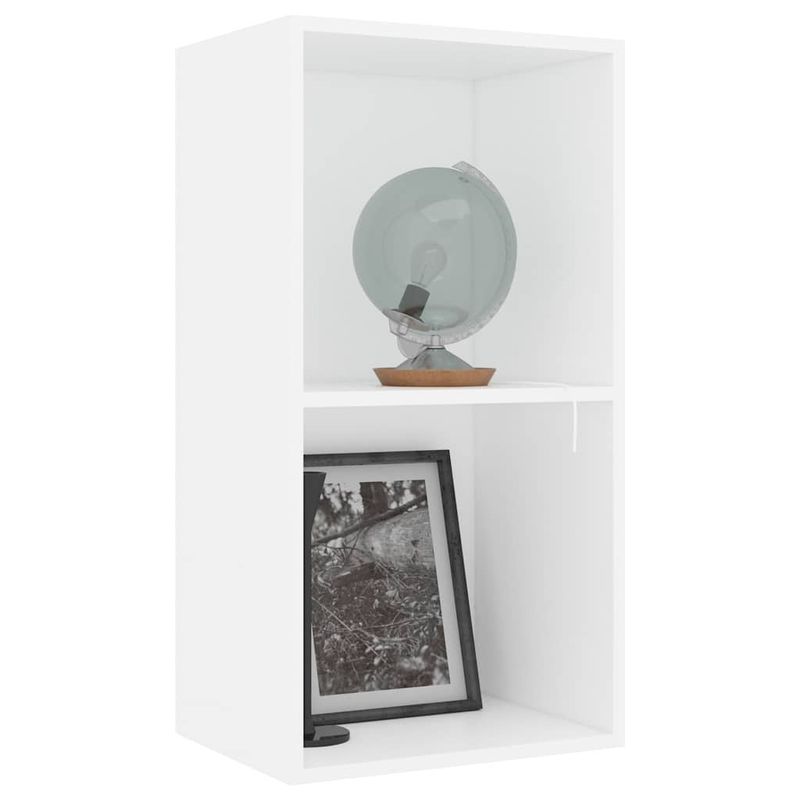 Casa si Gradina - Mobilier - Biblioteci si rafturi - Biblioteci - Biblioteca, alb, 40x30x76,5 cm, lemn prelucrat - Infinity.ro