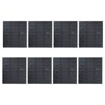 Casa si Gradina - Constructii - Depozitare, transport si protectie - Organizatoare si cutii scule - Set cutii depozitare 136 piese cu panouri de perete, rosu&negru - Infinity.ro