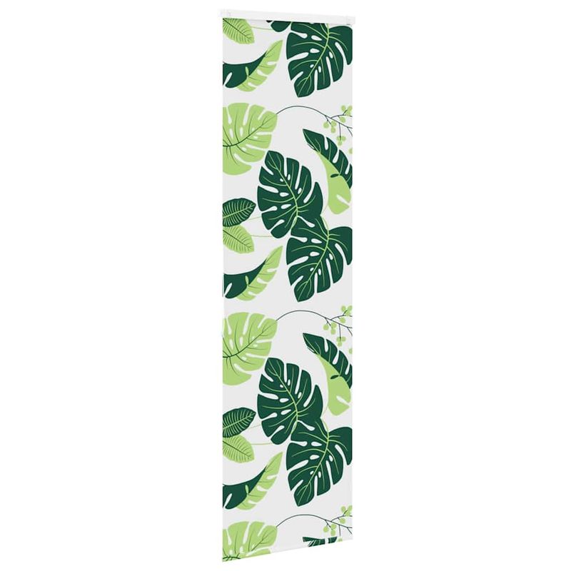 Casa si Gradina - Textile si covoare - Rulouri si jaluzele - Jaluza cu role de dus cu caseta 60x240 cm latime material 56 cm, frunze verzi - Infinity.ro