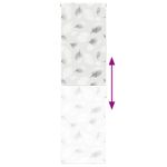 Casa si Gradina - Textile si covoare - Rulouri si jaluzele - Jaluzela de dus 60x240 cm latime material 56 cm, frunze - Infinity.ro