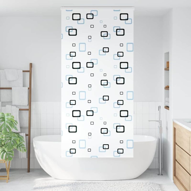Casa si Gradina - Textile si covoare - Rulouri si jaluzele - Jaluza cu role de dus cu caseta 90x240 cm latime material 86 cm, cu bule - Infinity.ro
