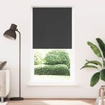 Casa si Gradina - Textile si covoare - Rulouri si jaluzele - Jaluza cu role opace negru 115x210 cm Latime material 110,7 cm - Infinity.ro