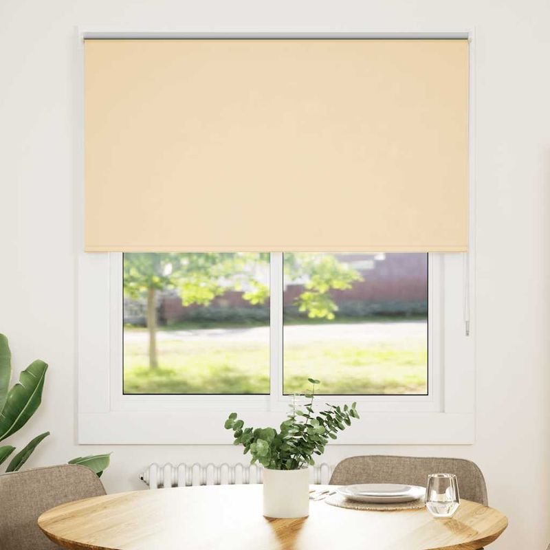 Casa si Gradina - Textile si covoare - Rulouri si jaluzele - Jaluza cu role opace bej 140x130 cm Latime material 136,6 cm - Infinity.ro