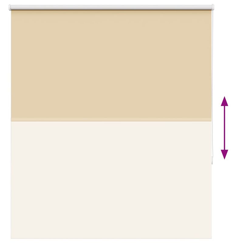 Casa si Gradina - Textile si covoare - Rulouri si jaluzele - Jaluza cu role opace bej 140x130 cm Latime material 136,6 cm - Infinity.ro