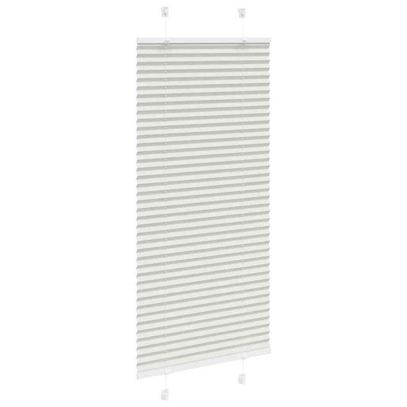 Casa si Gradina - Textile si covoare - Rulouri si jaluzele - Jaluza plisata gri deschis 65x150 cm Latime tesatura 64,4 cm - Infinity.ro