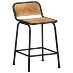 Casa si Gradina - Mobilier - Scaune si fotolii - Scaune - Scaune de bar 2 buc 46x35,5x70 cm Lemn masiv Mango brut - Infinity.ro
