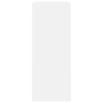 Casa si Gradina - Mobilier - Biblioteci si rafturi - Biblioteci - Biblioteca, alb, 80x30x76,5 cm, lemn prelucrat - Infinity.ro