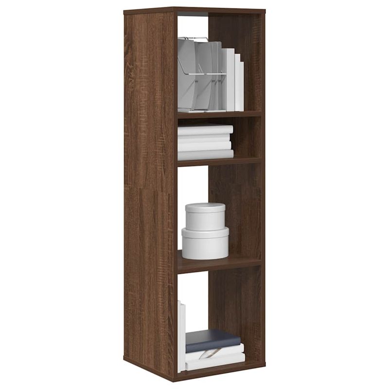 Casa si Gradina - Mobilier - Biblioteci si rafturi - Biblioteci - Biblioteca, stejar maro, 34x31x112 cm, lemn prelucrat - Infinity.ro