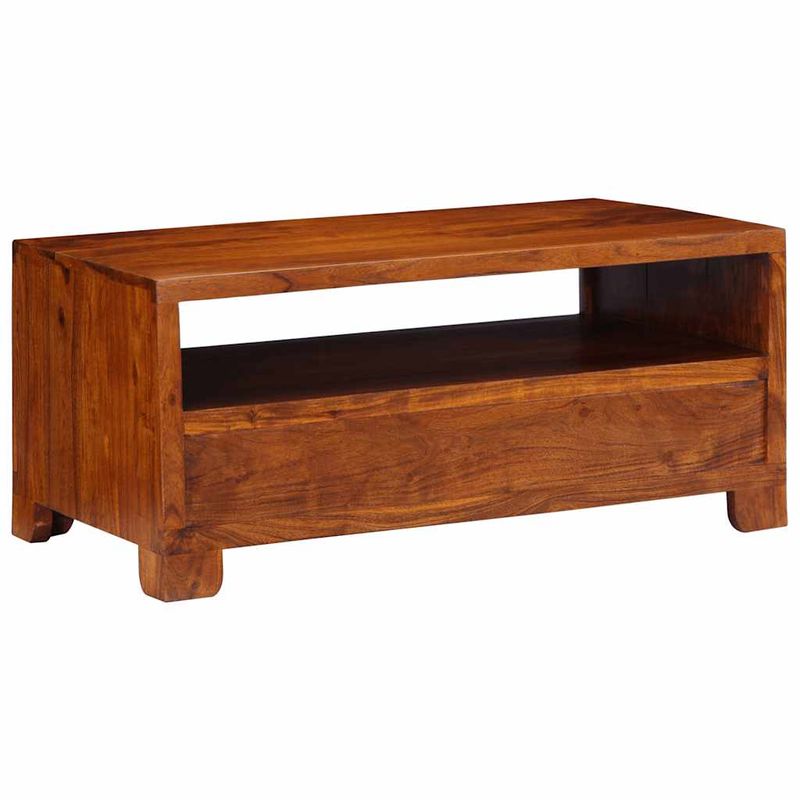 Casa si Gradina - Mobilier - Mese si birouri - Masute de cafea - Masuta de cafea, 90x50x40 cm, lemn masiv de acacia - Infinity.ro