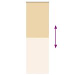 Casa si Gradina - Textile si covoare - Rulouri si jaluzele - Jaluza cu role opace bej 65x210 cm latime material 60,7 cm - Infinity.ro