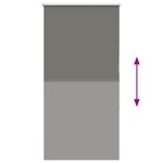 Casa si Gradina - Textile si covoare - Rulouri si jaluzele - Jaluza cu role opace gri 75x130 cm latime material 70,7 cm - Infinity.ro