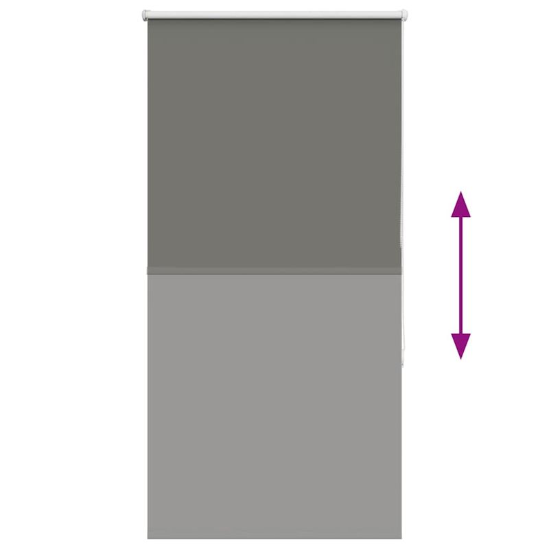 Casa si Gradina - Textile si covoare - Rulouri si jaluzele - Jaluza cu role opace gri 75x130 cm latime material 70,7 cm - Infinity.ro