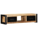 Casa si Gradina - Mobilier - Comode si corpuri - Comode - Dulap TV 100x30x25 cm lemn masiv de mango - Infinity.ro