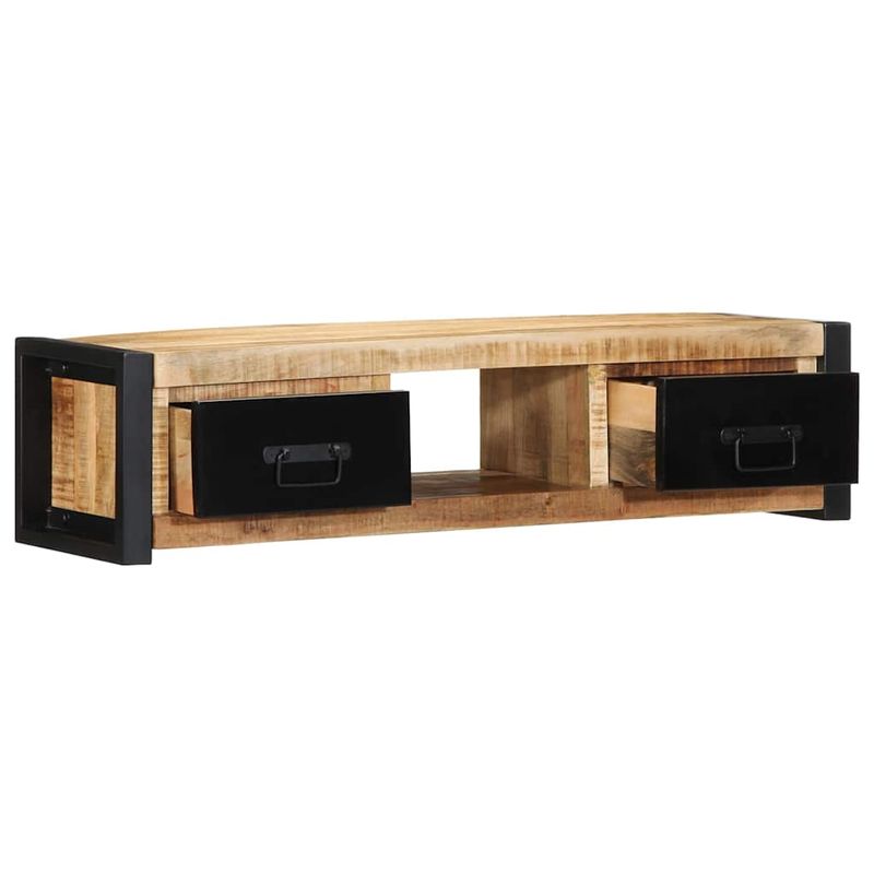 Casa si Gradina - Mobilier - Comode si corpuri - Comode - Dulap TV 100x30x25 cm lemn masiv de mango - Infinity.ro