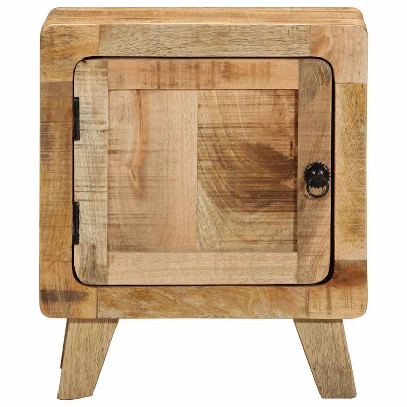 Casa si Gradina - Mobilier - Comode si corpuri - Noptiere - Noptiera 2 buc 40x32x46 cm Lemn masiv Mango brut - Infinity.ro