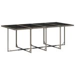 Casa si Gradina - Gradina si terasa - Mobilier exterior - Seturi mobila gradina - Set mobilier de gradina cu perne, 13 piese, gri, poliratan - Infinity.ro