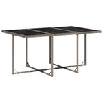 Casa si Gradina - Gradina si terasa - Mobilier exterior - Seturi mobila gradina - Set mobilier de gradina cu perne, 11 piese, gri, poliratan - Infinity.ro