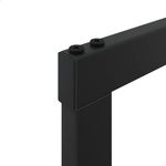 Casa si Gradina - Termice - Sobe, Seminee si accesorii - Accesorii seminee si sobe - Rastel pentru lemne de foc, negru, 55x30x116 cm otel - Infinity.ro