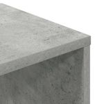 Casa si Gradina - Mobilier - Biblioteci si rafturi - Biblioteci - Biblioteca, gri beton, 34x31x112 cm, lemn prelucrat - Infinity.ro