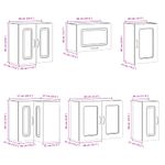Casa si Gradina - Mobilier - Comode si corpuri - Corpuri bucatarie - Set de dulapuri de bucatarie 11 piese „Lucca” Lemn vechi lemn - Infinity.ro