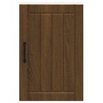 Casa si Gradina - Mobilier - Comode si corpuri - Corpuri bucatarie - Dulap de bucatarie "Lucca" din lemn de stejar maro, mărime 40x31x60 cm, model 1x dulap de perete (1 ușă) - Infinity.ro