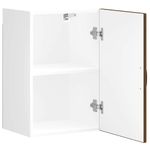 Casa si Gradina - Mobilier - Comode si corpuri - Corpuri bucatarie - Dulap de bucatarie "Lucca" din lemn de stejar maro, mărime 40x31x60 cm, model 1x dulap de perete (1 ușă) - Infinity.ro