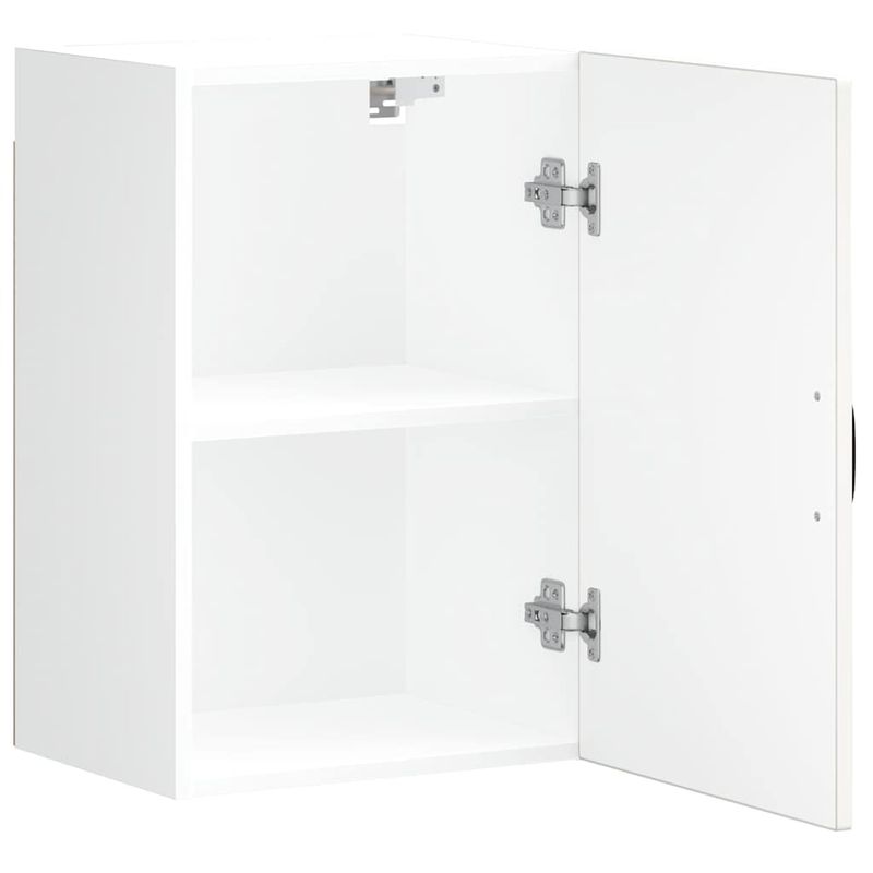 Casa si Gradina - Mobilier - Comode si corpuri - Corpuri bucatarie - Dulap de bucatarie "Lucca" din lemn prelucrat alb lucios, mărime 40x31x60 cm, model 1x dulap de perete (1 ușă) - Infinity.ro