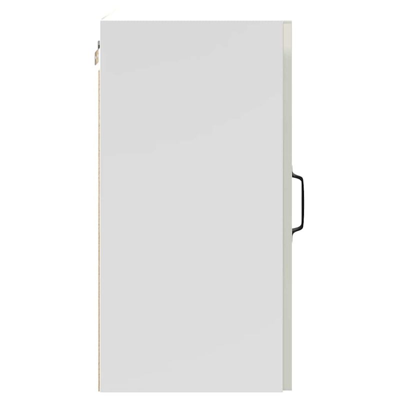 Casa si Gradina - Mobilier - Comode si corpuri - Corpuri bucatarie - Dulap de bucatarie "Lucca" din lemn prelucrat alb lucios, mărime 40x31x60 cm, model 1x dulap de perete (1 ușă) - Infinity.ro