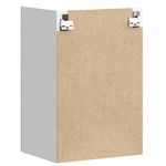 Casa si Gradina - Mobilier - Comode si corpuri - Corpuri bucatarie - Dulap de bucatarie "Lucca" din lemn prelucrat alb lucios, mărime 40x31x60 cm, model 1x dulap de perete (1 ușă) - Infinity.ro