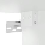 Casa si Gradina - Mobilier - Comode si corpuri - Corpuri bucatarie - Dulap de bucatarie "Lucca" din lemn prelucrat alb lucios, mărime 40x31x60 cm, model 1x dulap de perete (1 ușă) - Infinity.ro