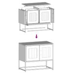 Casa si Gradina - Mobilier - Comode si corpuri - Comode - Dulap TV, galben mustar, 68x39x60,5 cm, otel laminat la rece - Infinity.ro