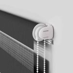 Casa si Gradina - Textile si covoare - Rulouri si jaluzele - Jaluzea tip zebra neagra latime tesatura 150,9 cm poliester, mărime 155x200 cm - Infinity.ro