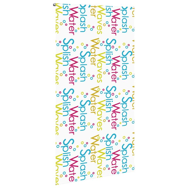Casa si Gradina - Textile si covoare - Rulouri si jaluzele - Jaluza cu role de dus 140x240 cm latime material 136 cm, cuvinte colorate - Infinity.ro