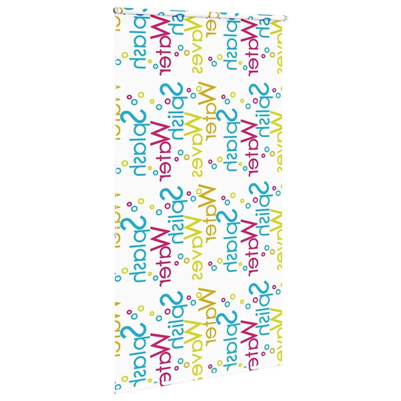 Casa si Gradina - Textile si covoare - Rulouri si jaluzele - Jaluza cu role de dus 140x240 cm latime material 136 cm, cuvinte colorate - Infinity.ro